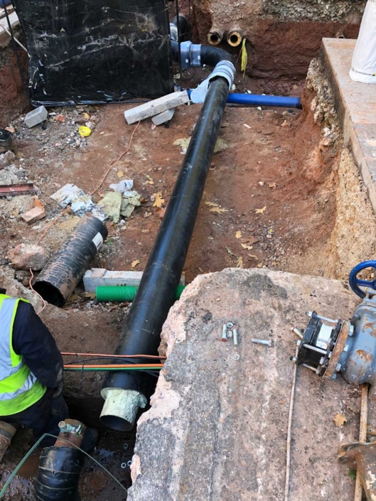 Underground pipework services