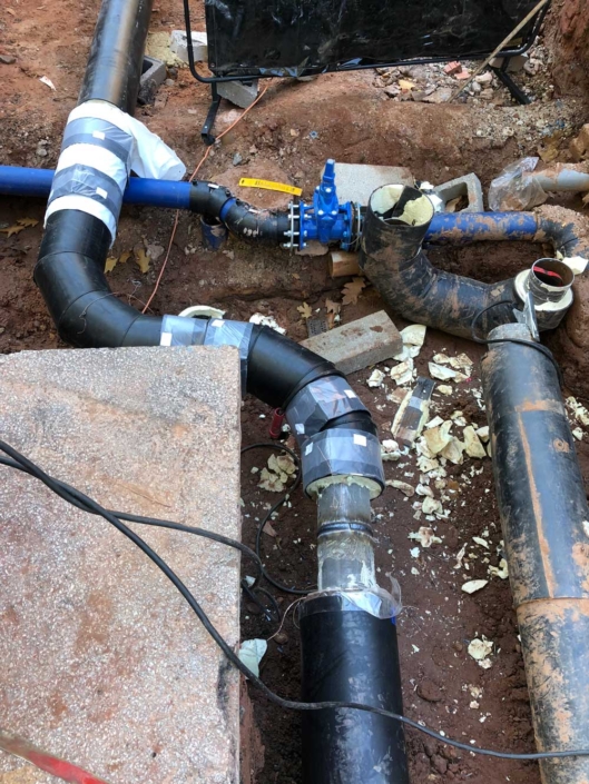 Underground pipework services